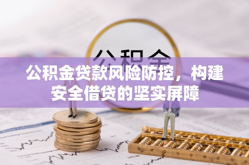 龙华公积金贷款风险防控，构建安全借贷的坚实屏障