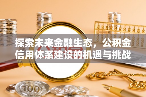 龙华探索未来金融生态，公积金信用体系建设的机遇与挑战