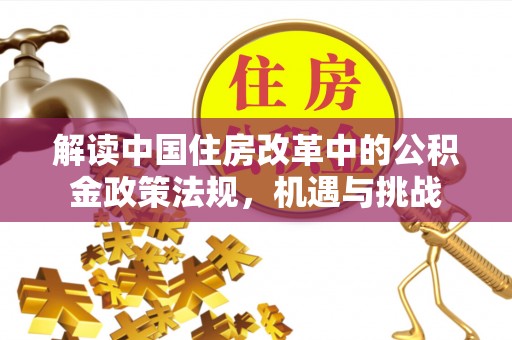 龙华解读中国住房改革中的公积金政策法规，机遇与挑战