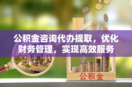 龙华公积金咨询代办提取，优化财务管理，实现高效服务