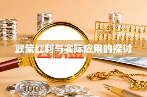 龙华政策红利与实际应用的探讨