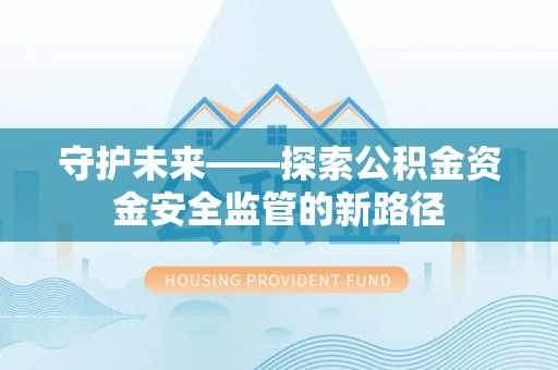 龙华守护未来——探索公积金资金安全监管的新路径