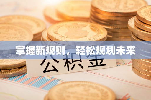 龙华掌握新规则，轻松规划未来