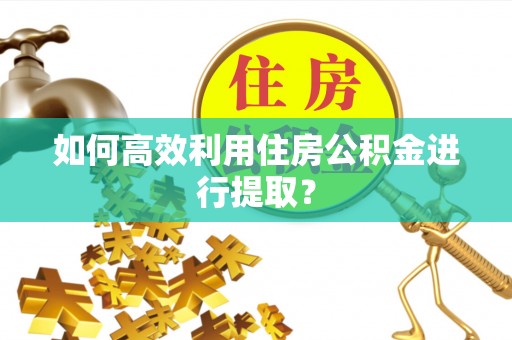 龙华如何高效利用住房公积金进行提取？